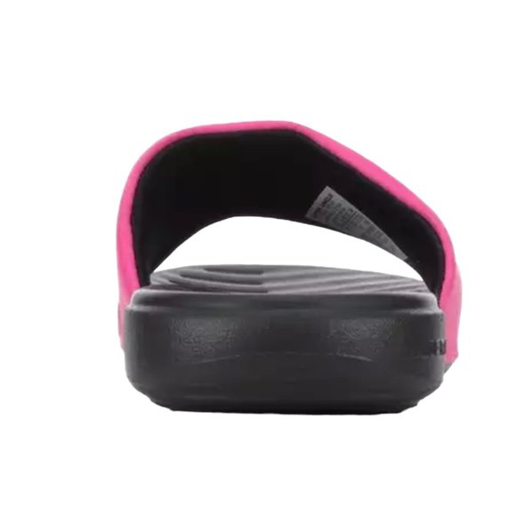 Under Armour Ansa Kids' Slide Sandals Black / Pink Surge Various Sizes - Picture 3 of 8